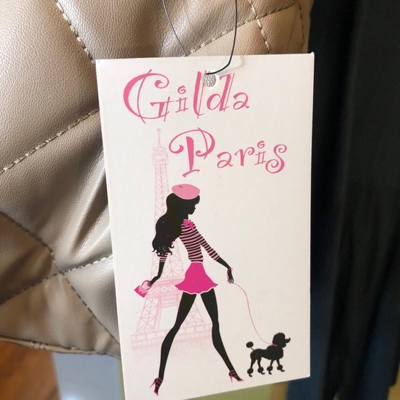 Gilda Paris deep taupe carry on. NWT - Picture 6 of 9